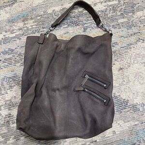 Rebecca Minkoff Dark Brown Leather Tote Bag